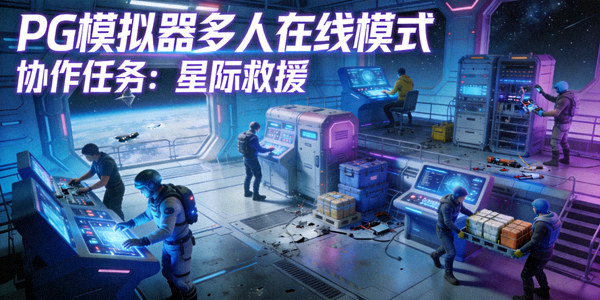 PG模拟器多人在线游戏模式预览，展示玩家协作游戏场景