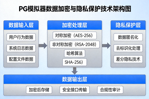 PG模拟器数据加密与隐私保护技术架构图