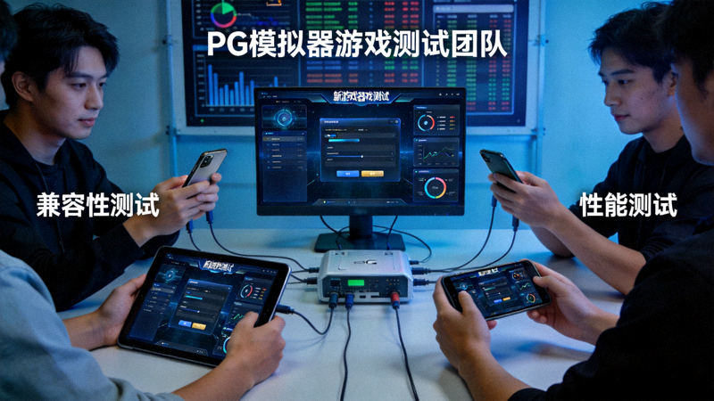 PG模拟器游戏测试团队正在多设备上进行新游兼容性与性能测试